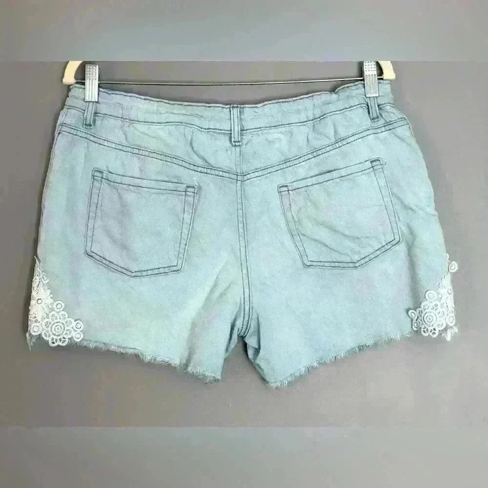 Cat & Jack Embroidered Jean Short (N12)